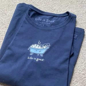 Life is good tee